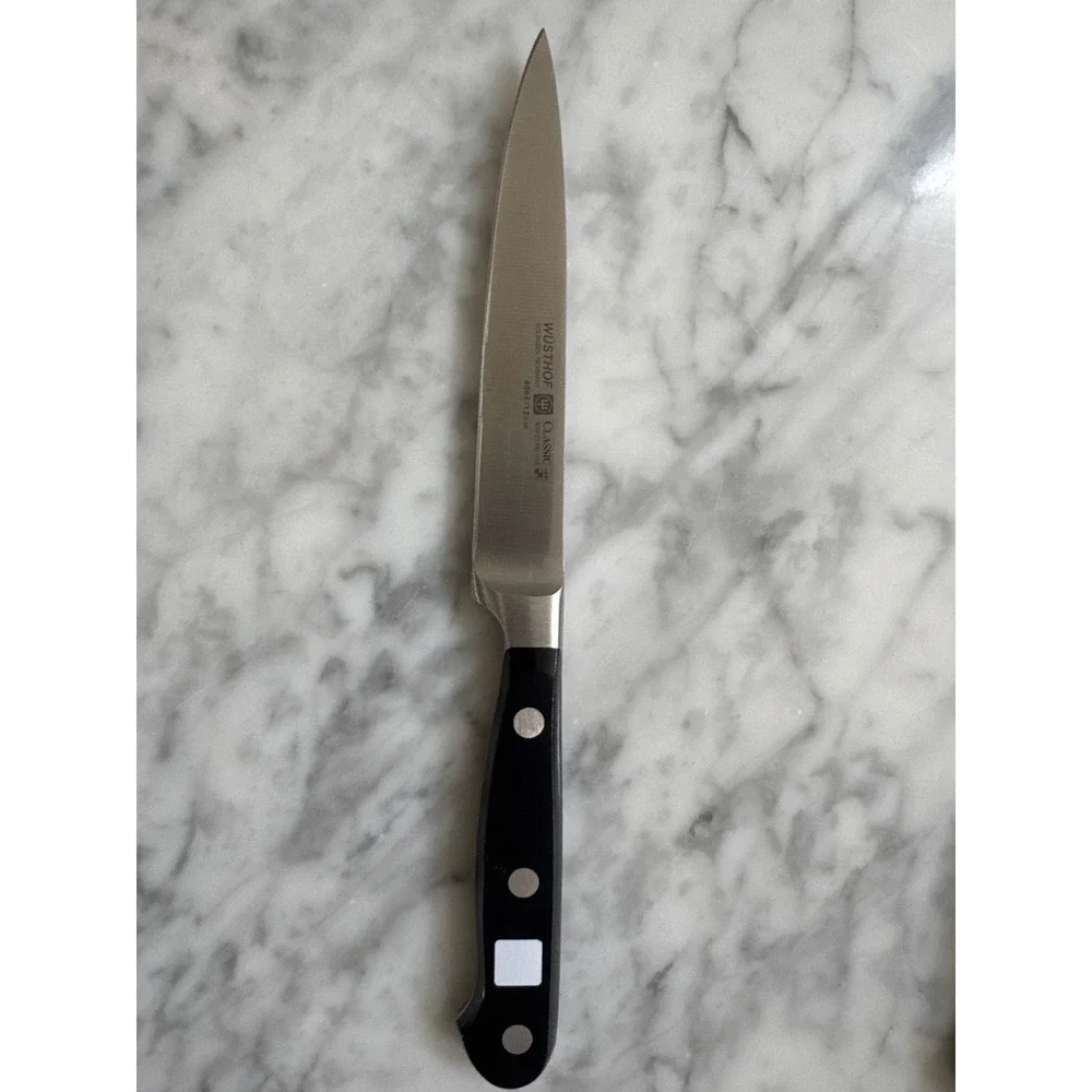 Wusthof Classic 7 Piece Knife Set Solingen Germany Forged Steel 4582 4149 4183